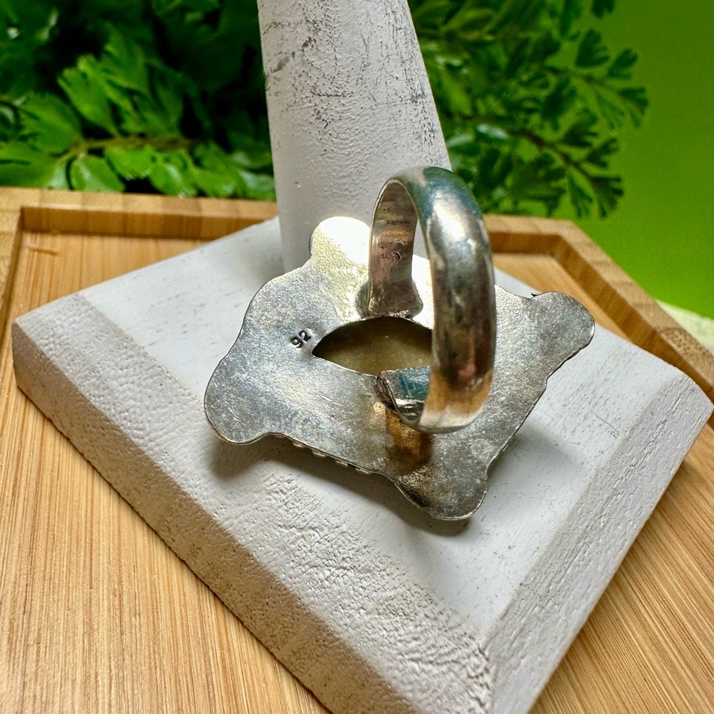 Abalone Shell/Silver Ring - image 4